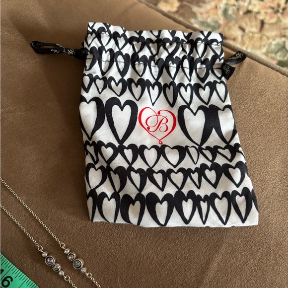 Brighton Silver Necklace with Crystal Details - Picture 3 of 4